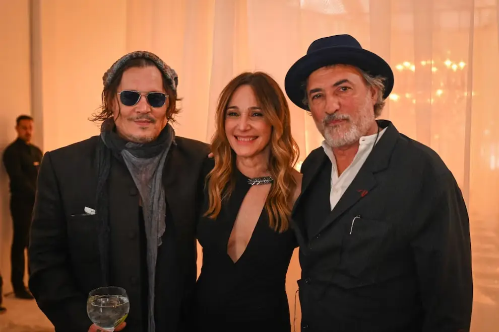 Johnny Depp y Corcho Rodríguez