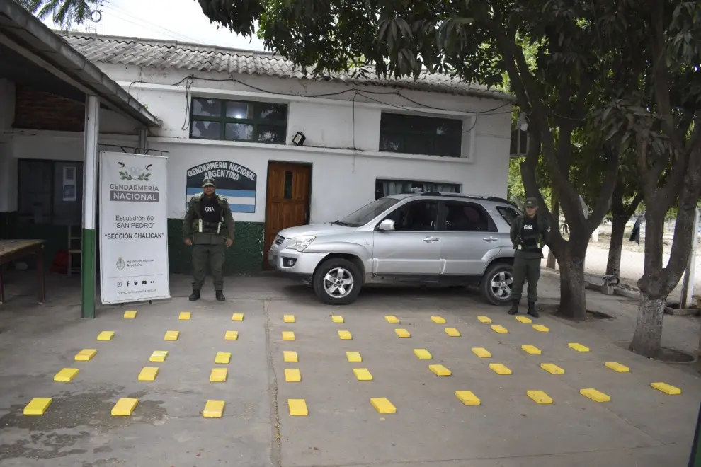 Secuestro de cocaína.