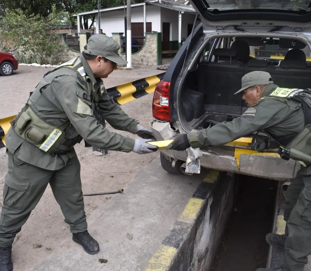 Secuestro de cocaína.