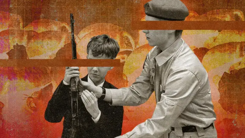 Niños reclutados en Ucrania contra su propio país