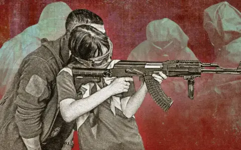 Niños reclutados en Ucrania contra su propio país