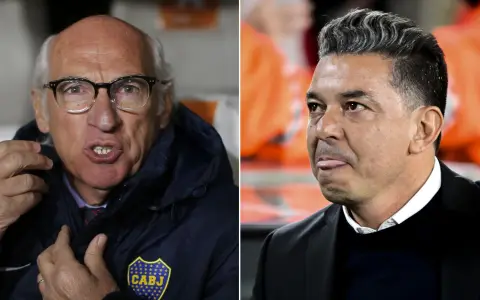 Carlos Bianchi y Marcelo Gallardo, los íconos del fútbol argentino que dividen aguas.