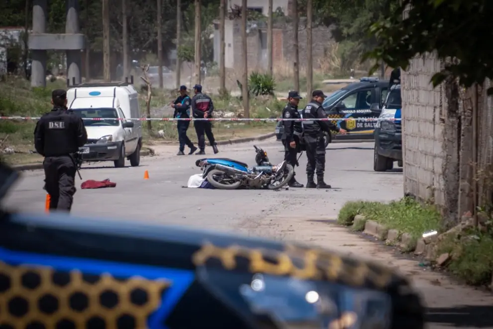 Accidente en barrio Constitución
