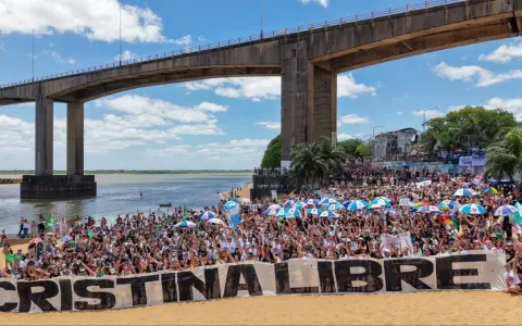 Encuentro de mujeres y disidencias en Corrientes.