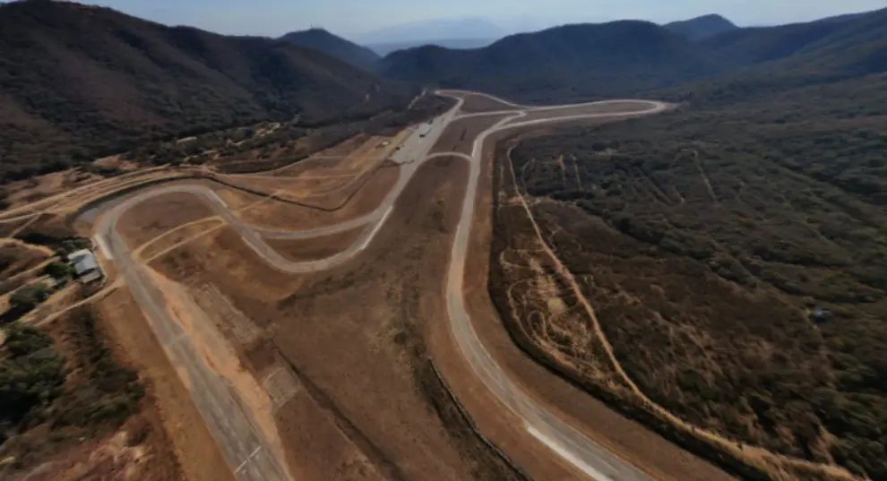 El autódromo salteño visto desde arriba.
