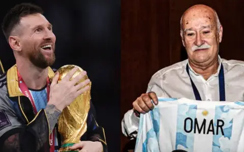 Omar Souto, clave en el destino glorioso de Lionel Messi con la Selección argentina.