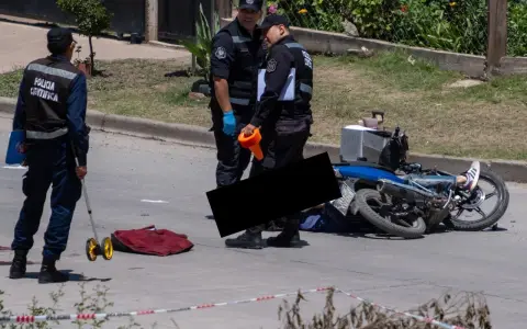 Siniestro vial en barrio Constitución 