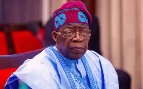 El presidente de Nigeria, Bola Ahmed Tinubu