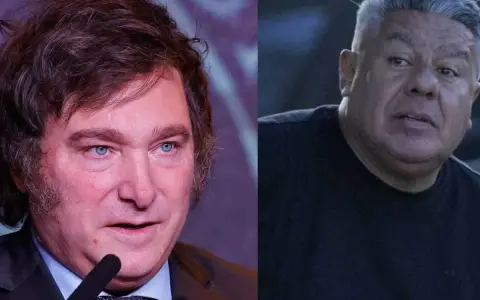 Javier Milei y Chiqui Tapia, dos modelos que buscan mostrarse diferentes.