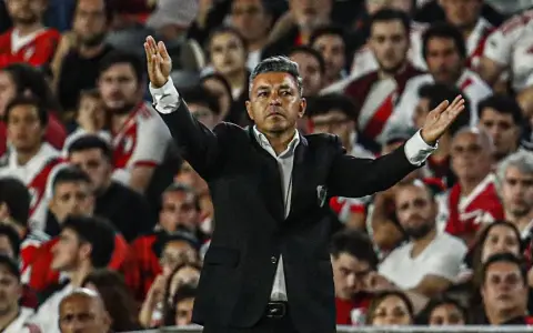 Marcelo Gallardo no pudo sacar adelante nunca a su River en todo 2025.