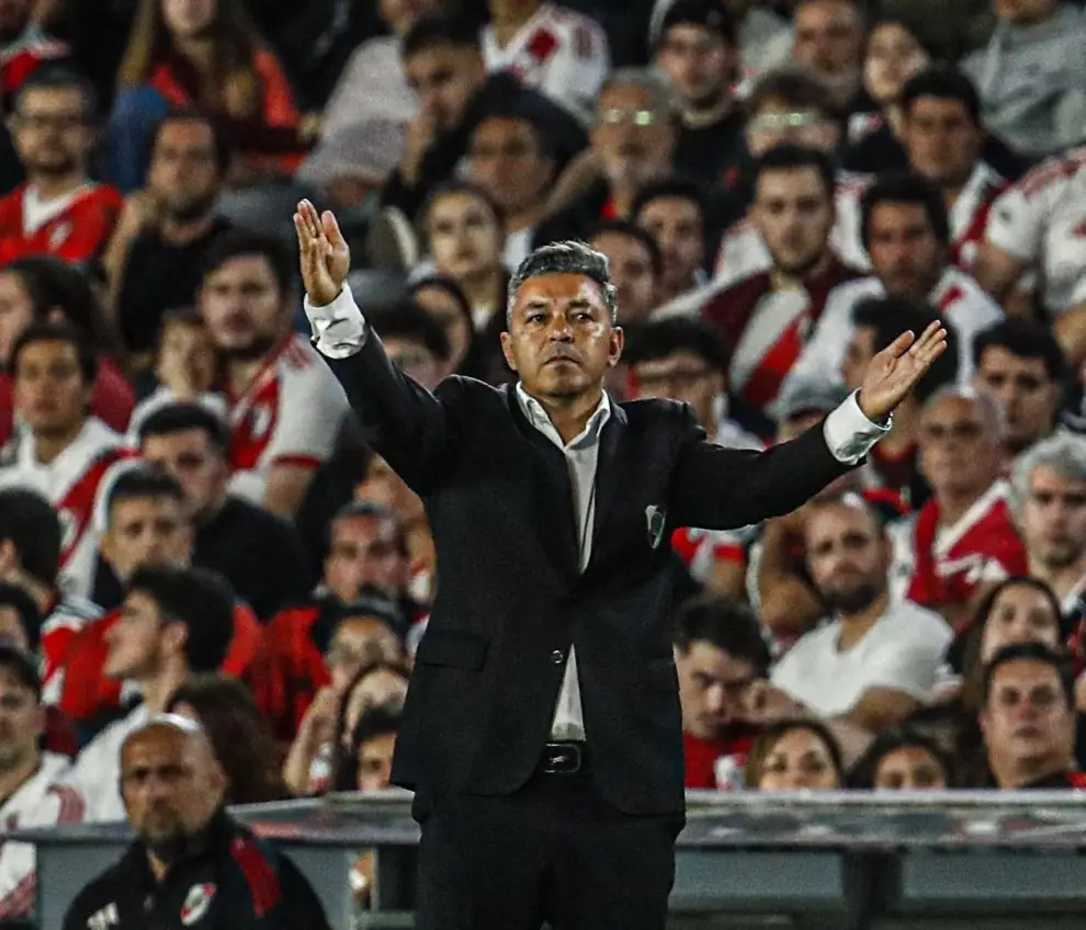 Marcelo Gallardo no pudo sacar adelante nunca a su River en todo 2025.