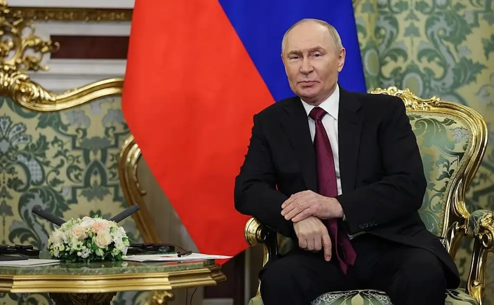 Vladimir Putin presidente de Rusia