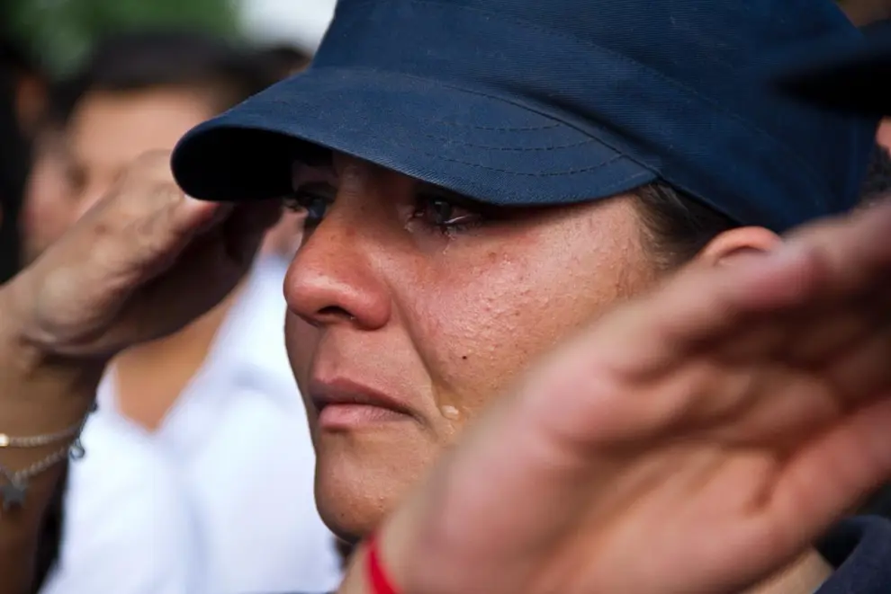 El dolor por la muerte del jefe de Investigaciones Píccolo.