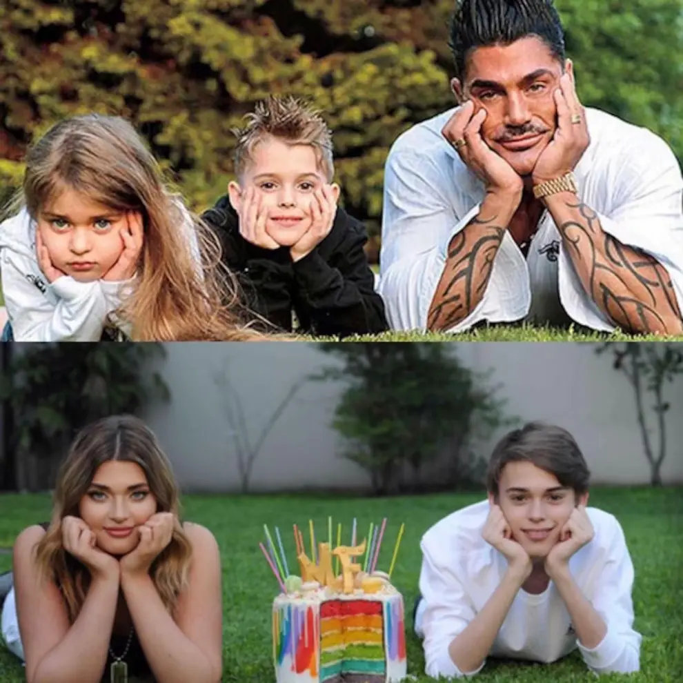 Martita recordó a su papá.