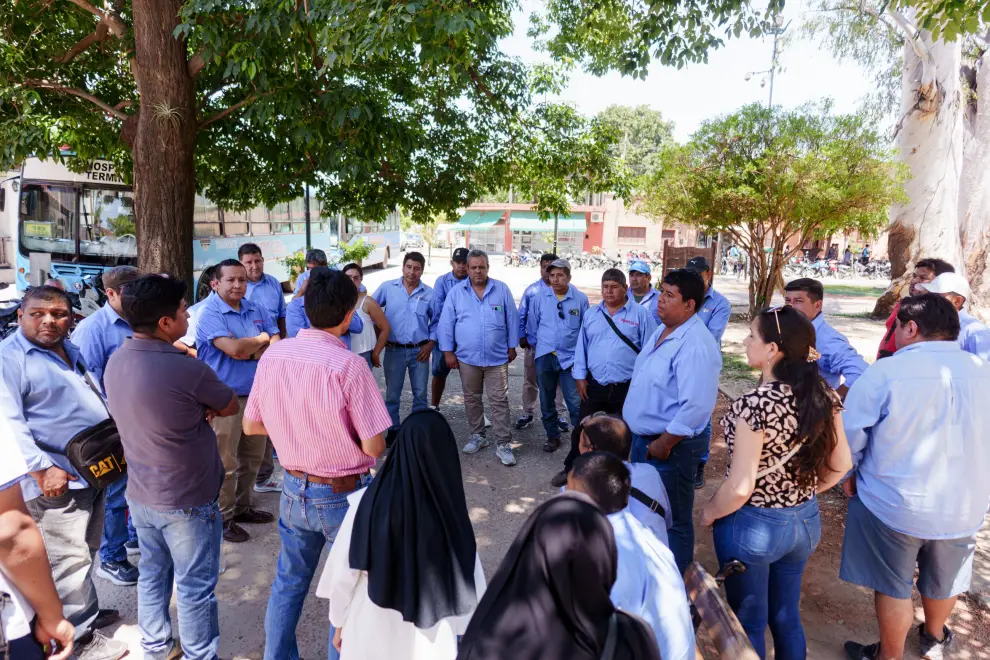 Orán sin transporte público