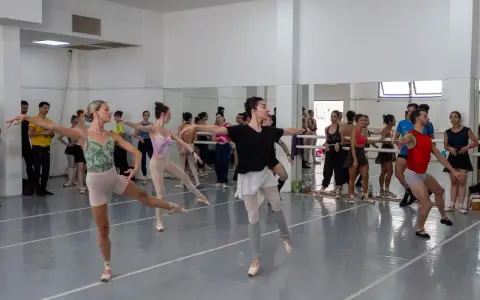 Ensayo del Ballet de la Provincia de Salta