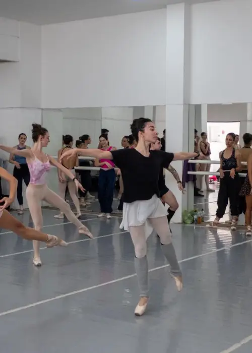 Ensayo del Ballet de la Provincia de Salta