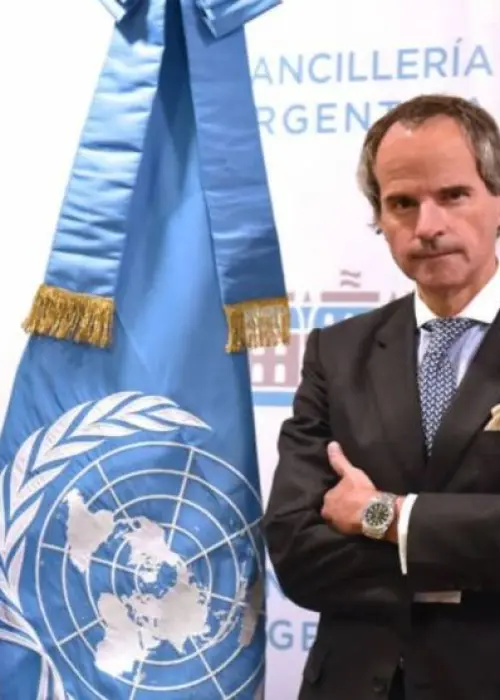 Rafael Grossi en carrera para ocupar la silla de Secretario General de las Naciones Unidas.