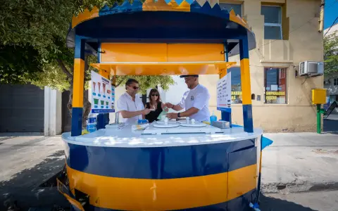 El Barquito de Yaquino heladería artesanal en pleno centro salteño.