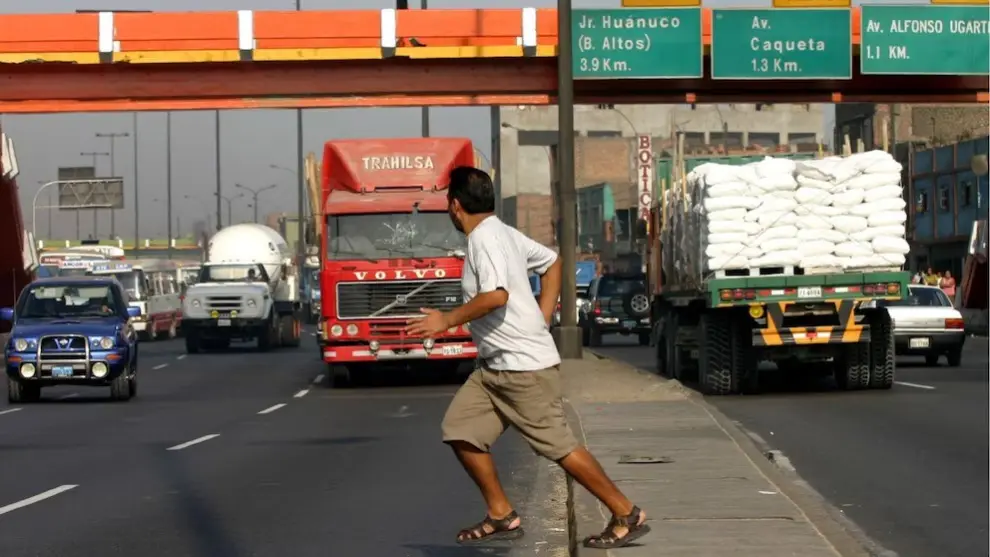 Más del 90% de accidentes de tránsito en Perú son ocasionados por imprudencia del conductor.