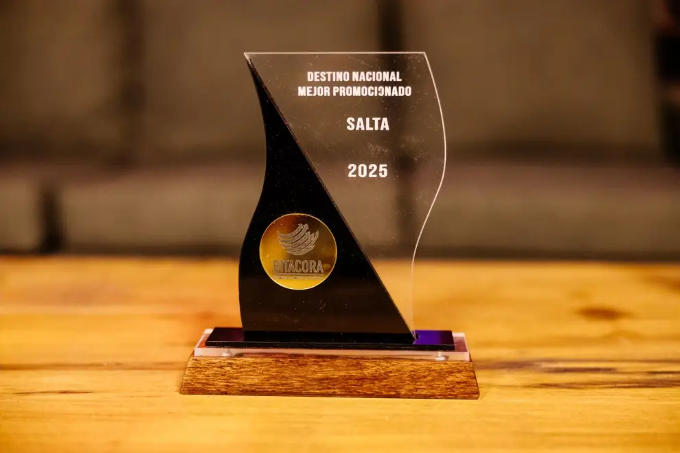 Salta obtuvo el Premio Bitácora de Oro como Destino Nacional Mejor Promocionado