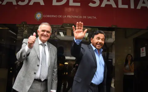 Jaldo y Sáenz a la salida del encuentro