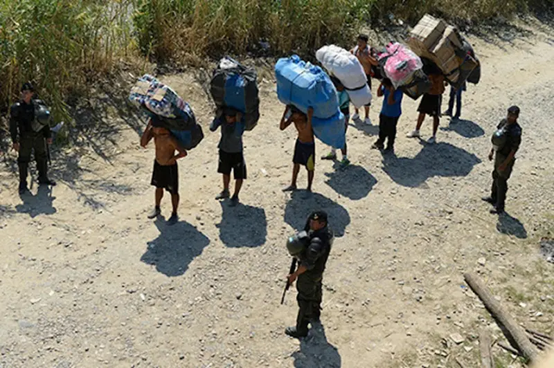Bagayeros en el norte provincial.