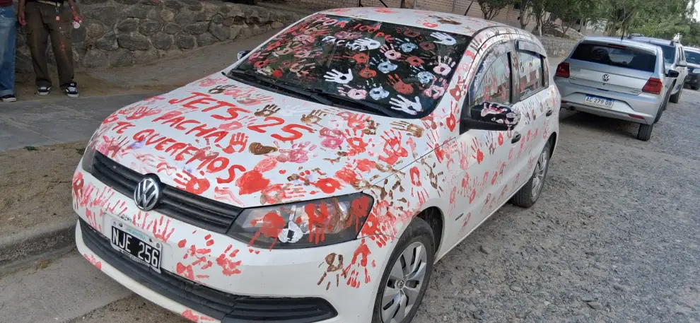 Así quedó el Volkswagen de Casimiro