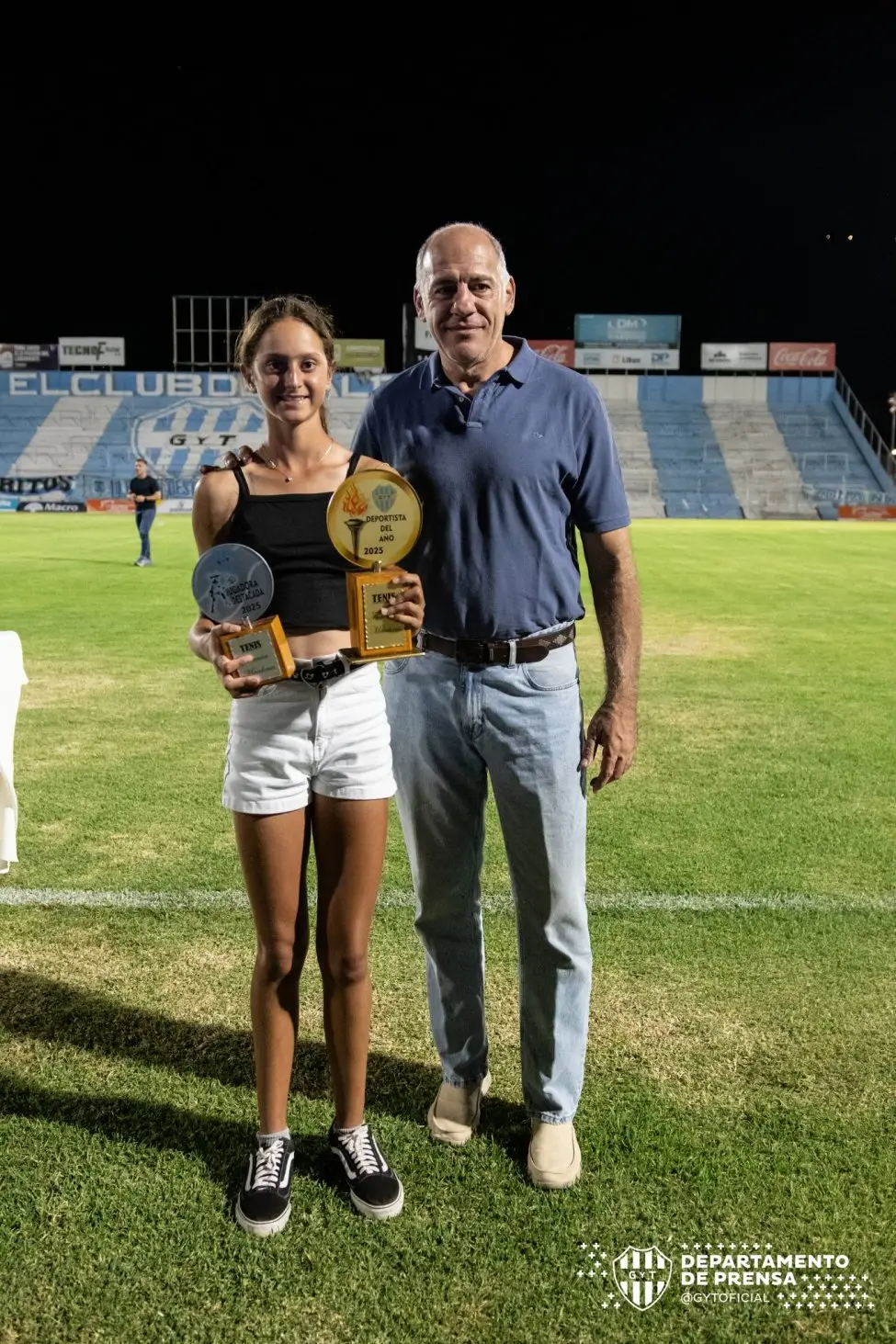 La tenista Florencia Mardones, deportista del año 2025.