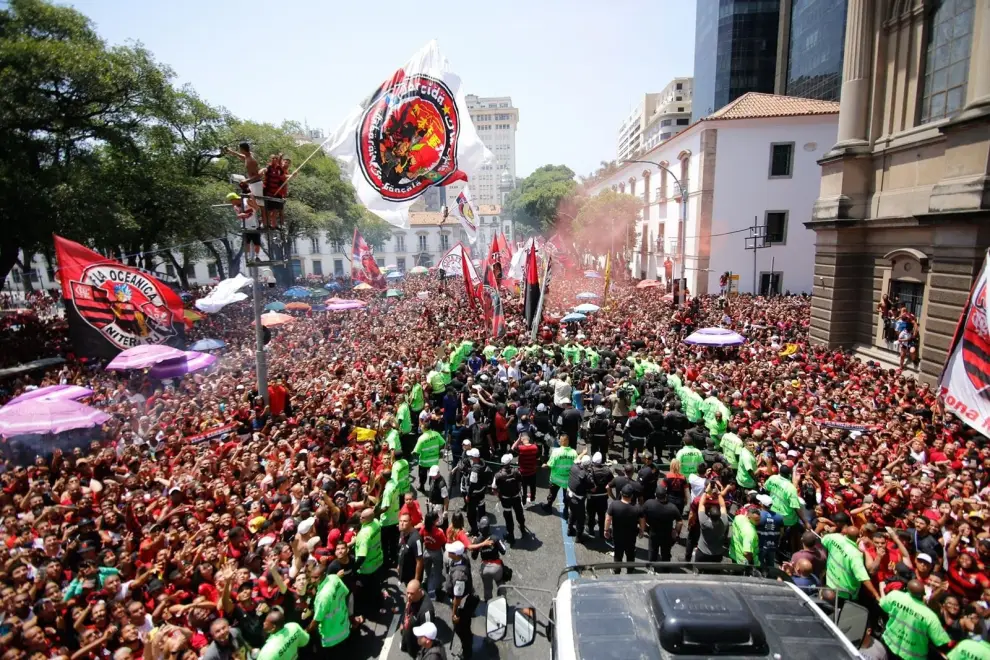 La fiesta del Fla.