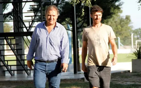 Alicio Dagatti y Pablo Aimar