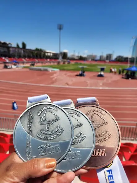 Las medallas que Martel se trae para la provincia