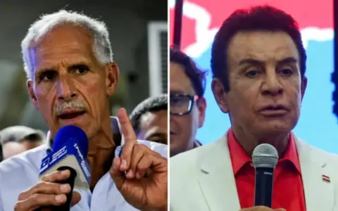Nasry Asfura  y Salvador Nasralla 