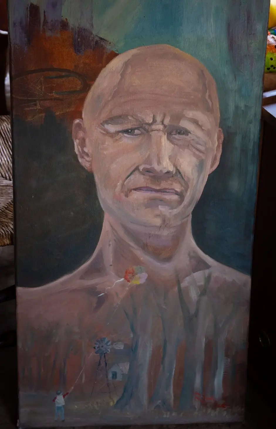Osvaldo Garrido en su taller