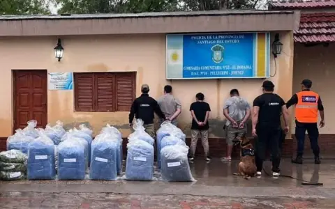 Más de 500 kilos de hojas de coca salieron de Orán.