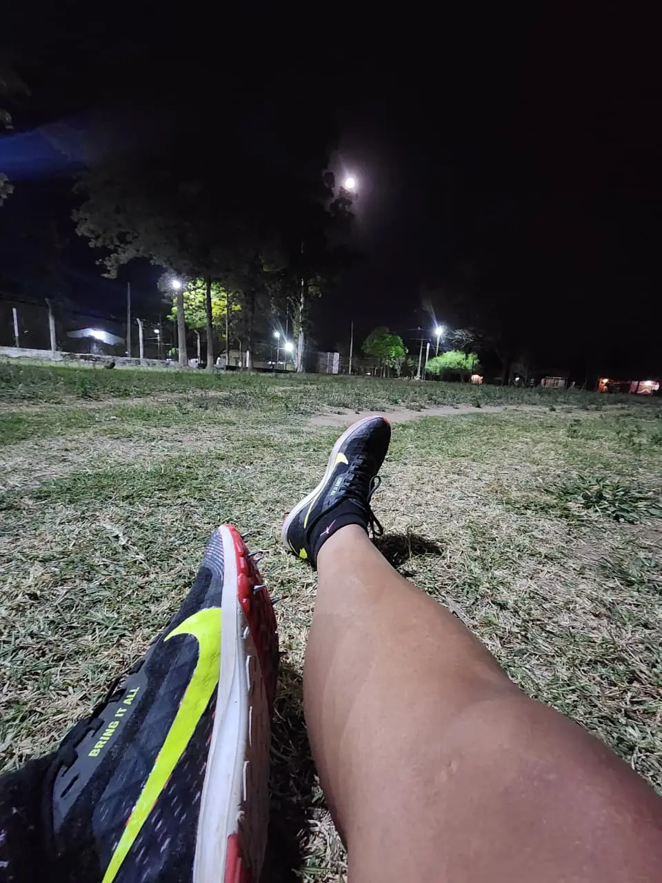 Así es el terreno de la cancha de fútbol donde entrena en Mosconi