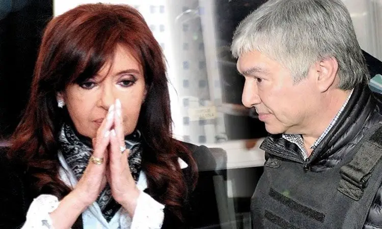 Cristina Kirchner y Lázaro Báez