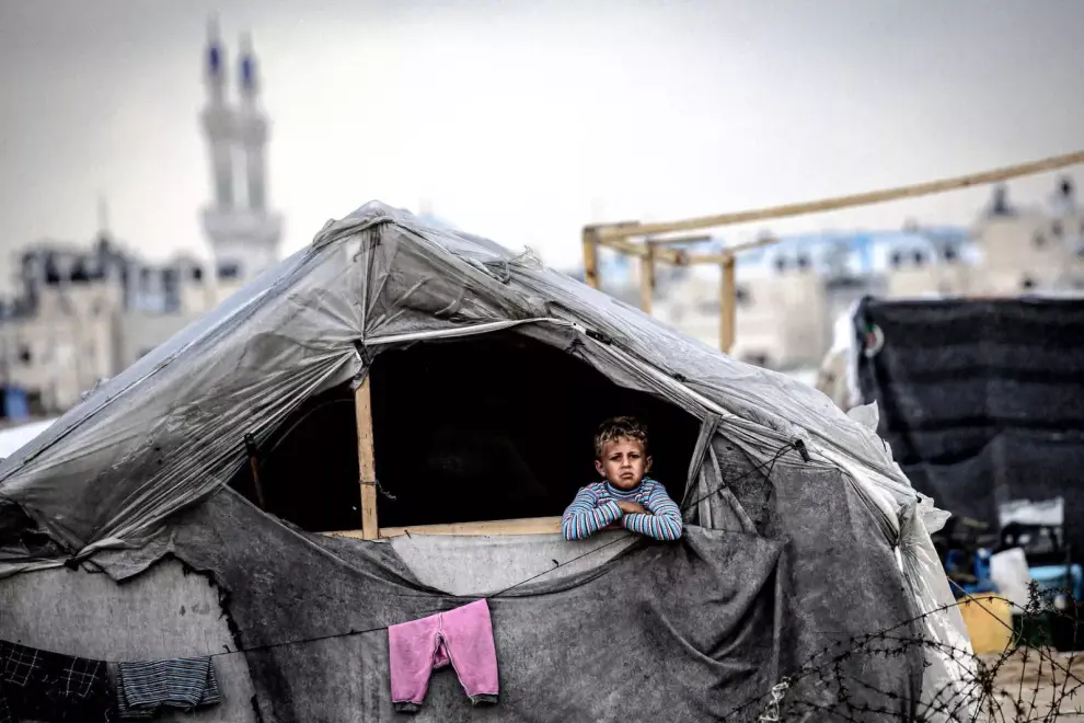 Niños en Gaza