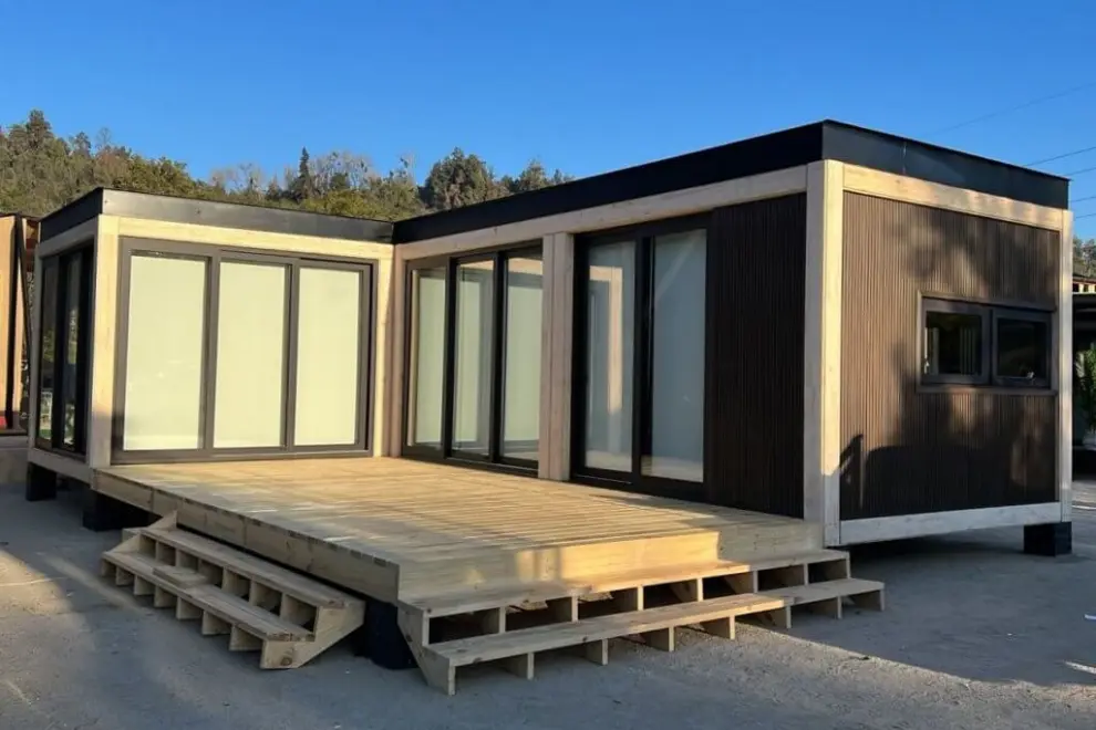Casas modulares, semi equipadas que llegan con precio base de hasta 30 mil dólares.