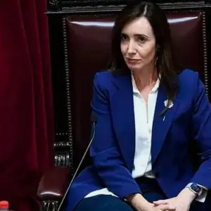 Villarruel le dio la espalda a Milei en Rosario