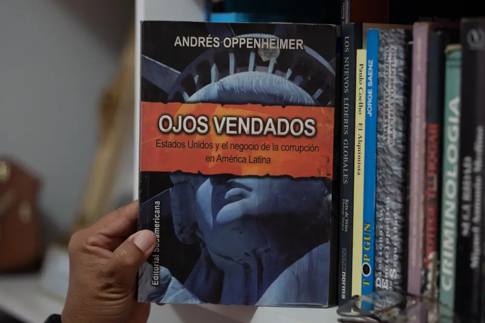 Nicolas Cordeyro en casa de sus padres