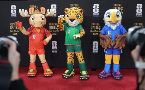 MASCOTAS Sorteo del mundial 2026