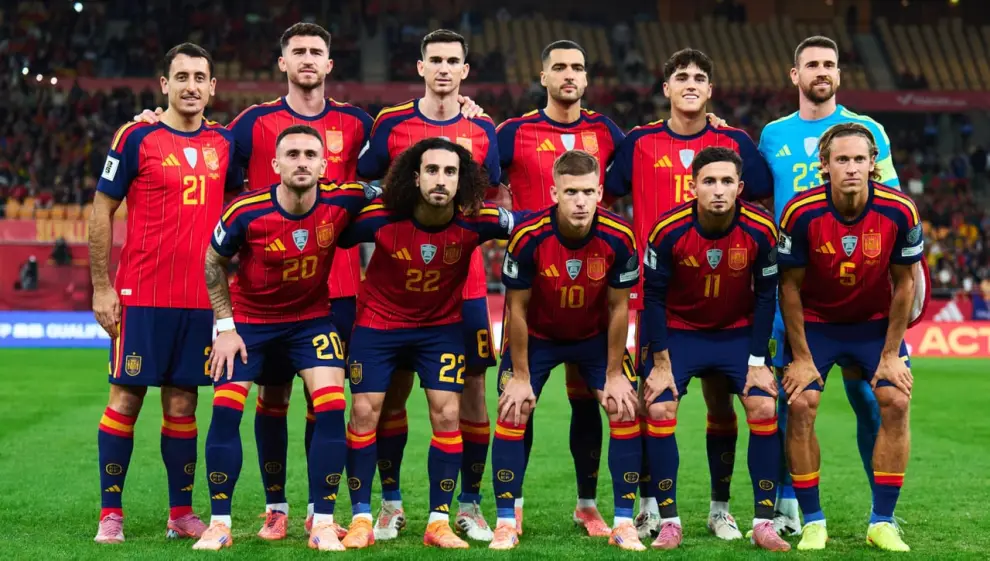 La Selección de España.