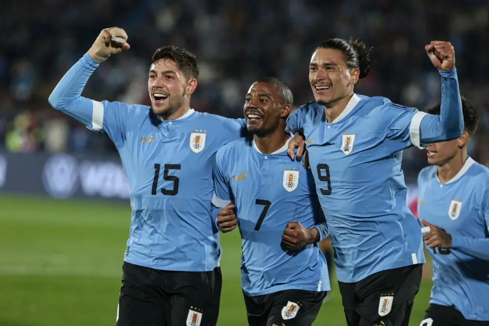 La Selección de Uruguay.