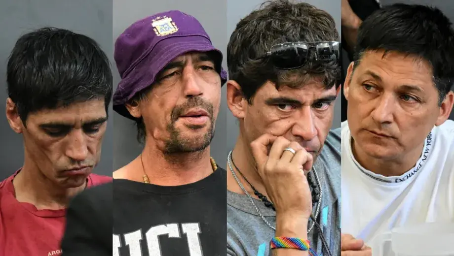 Los cuatro acusados