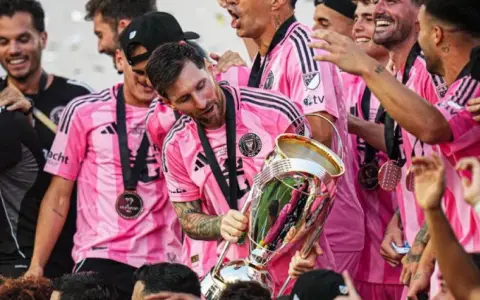 Lionel Messi, campeón de la temporada 2025 de la MLS con su Inter Miami.