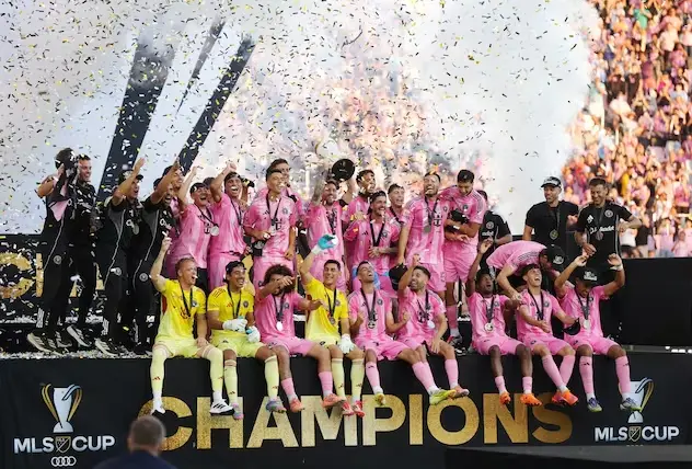 El momento de la consagración del Inter Miami en la MLS Cup 2025.
