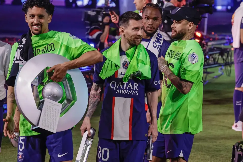 En PSG ganó cuatro títulos, incluida la Ligue 1.