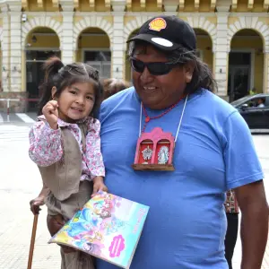 Un padre salteño caminó desde San Antonio de los Cobres para agradecer el "Milagro" para su hija