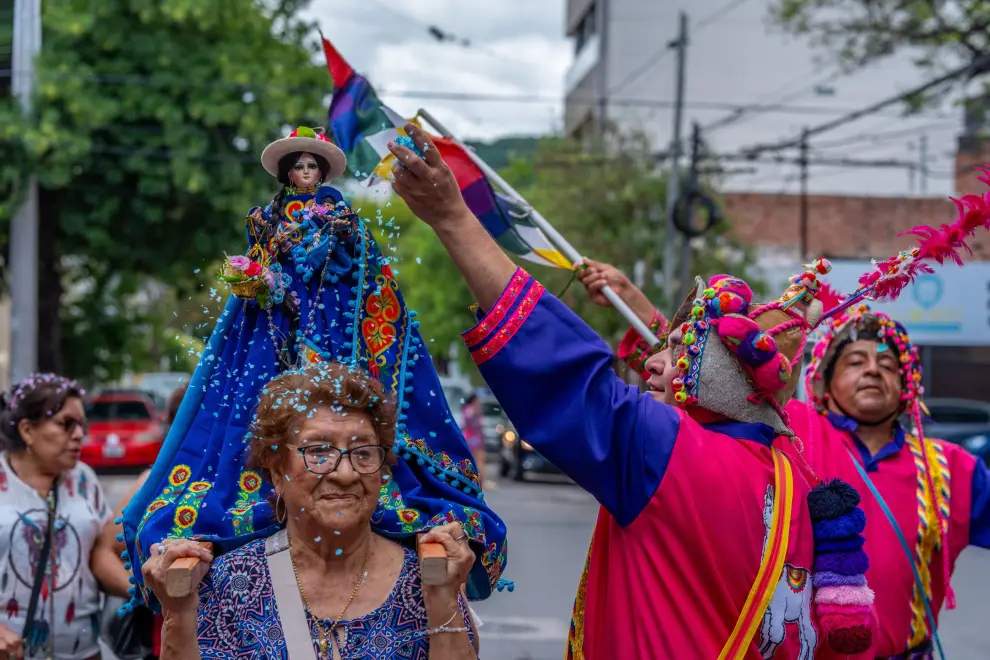 Fiesta de la virgen de Urkupiña